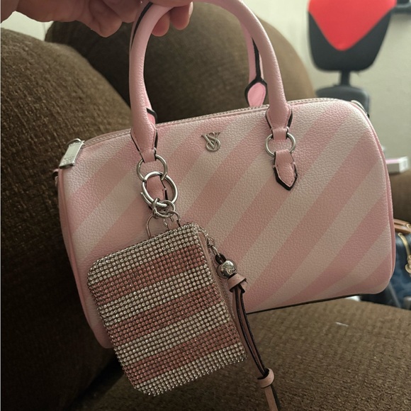 Victoria secret mini duffel with coin purse - Picture 2 of 5